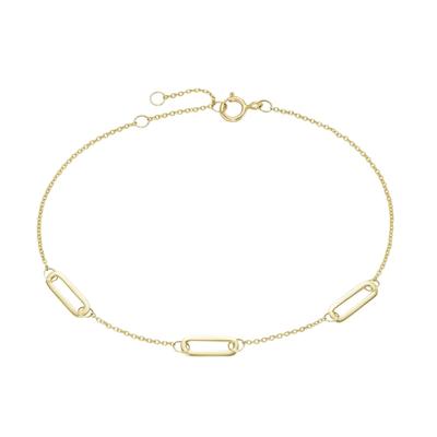 Luigi Merano - Armband Ankerkette mit ovalen Gliedern, Gold 375 Armbänder & Armreife 1 ct Gold Damen