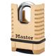 Master Lock M1177EURDCC Excell™ Closed Shackle Brass Combination 5...