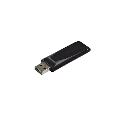 Verbatim Slider - USB-Stick 64 GB - Schwarz