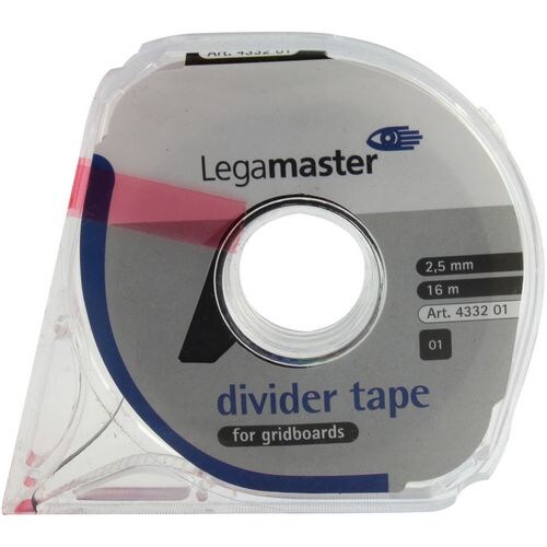 Legamaster Markierungsband 7-433201 Schwarz 2,5 mm x 16 m Image