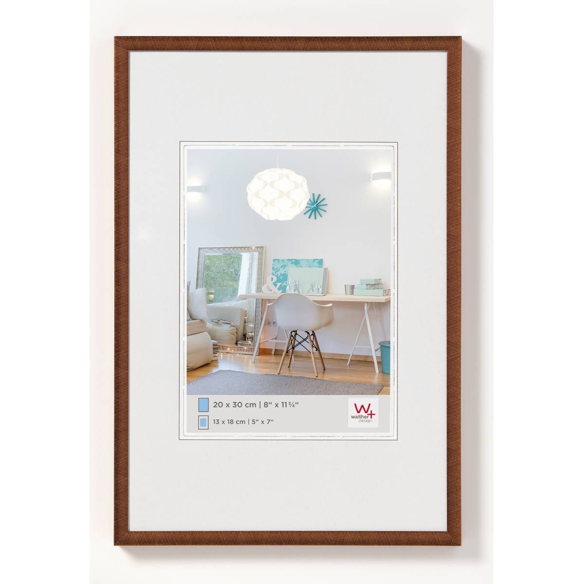 walther + design KV090J,Lifestyle Kst.Rahmen 060X090 BRONZE Image