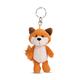 NICI 49140 Schlüsselanhänger Fuchs Fridalie 10cm orange-Nachhaltiger Begleiter Kuscheltieranhänger mit Schlüsselring für Schlüsselband, Schlüsselbund & Schlüsselhalter