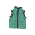 Carter's Vest: Green Jackets & Outerwear - Size 6 Month