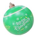 PRETYZOOM 3pcs Inflatable Christmas Ball Christmas Ornament Christmas Inflatable Ball Over Size Inflatable Balls Outdoor Christmas Decoration Christmas Inflatables Plastic Toy Large