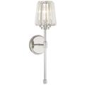 Savoy House Essentials Garnet 20.5" High Polished Nickel Wall Sconce