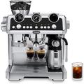De'Longhi La Specialista Maestro EC9865.M Cold Brew Coffee, Manual Coffee Machine, Cold Extraction Technology, Smart Tamping Station, 8 Hot & Cold Recipes, Manual and Automatic Milk Frothing, Metal