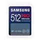Samsung PRO Ultimate SD-Karte, 512 GB, UHS-I U3, Full HD & 4K UHD, 200 MB/s Lesen, 130 MB/s Schreiben, Speicherkarte für Kamera, PC, Drohne oder Action-Cam, MB-SY512S/WW