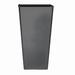 Ebern Designs 32" H Cascade Square Tall Planter Plastic in Gray | 32 H x 14.25 W x 14.25 D in | Wayfair 34369224834A49C4ABFB6C9B4FD178D6