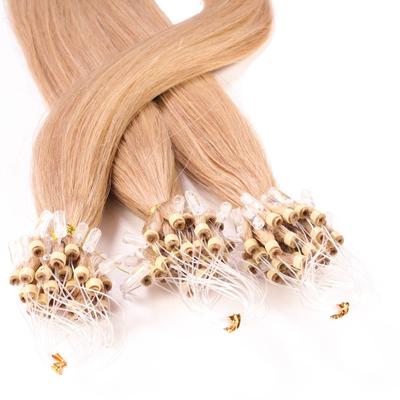 hair2heart - Microring Extensions Echthaar #9/1 Lichtblond Asch 1g Haarextensions Nude Damen