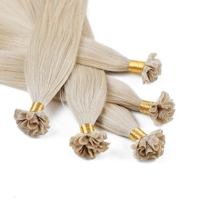 hair2heart - Bonding Extensions Echthaar #10/1 Hell-Lichtblond Asch 1g Haarextensions Nude Damen