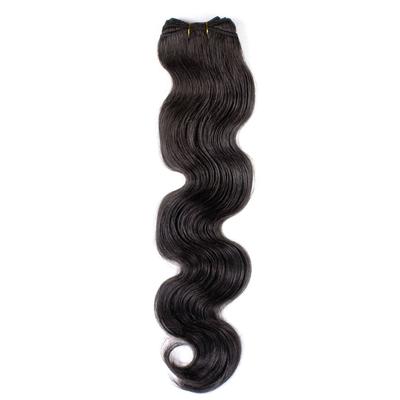 hair2heart - Tresse Extensions Echthaar #4/0 Mittelbraun 100g Haarextensions 1 ct Schwarz Damen (148.29 € / 1 ct)