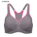 SYROKAN – soutien-gorge de sport en Polyamide pour femmes avec armatures légèrement doublée