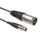 Mini Xlr femelle à Xlr câble audio mâle 0.3 M Xk101K17-03 adaptateur USB adaptateur tête en métal