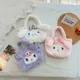 Sanurgente Cartoons Sac à main en peluche pour filles Hello Kitty Melody Kulomi Portable Petits