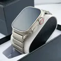 Bracelet en titane pour homme bracelet de luxe Apple Watch Ultra 2 49mm 44mm 45mm 42mm