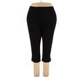 Lane Bryant Casual Pants - Mid/Reg Rise: Black Bottoms - Women's Size 20 Plus