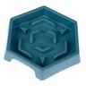 Ciotola per cani TIAKI Slow Feeder Blue Hexagon - 450 ml