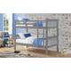 Casper Wooden Bunk Bed, Single, White