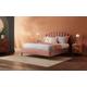 Silentnight Oriana Upholstered Bed Frame, King Size, Silver