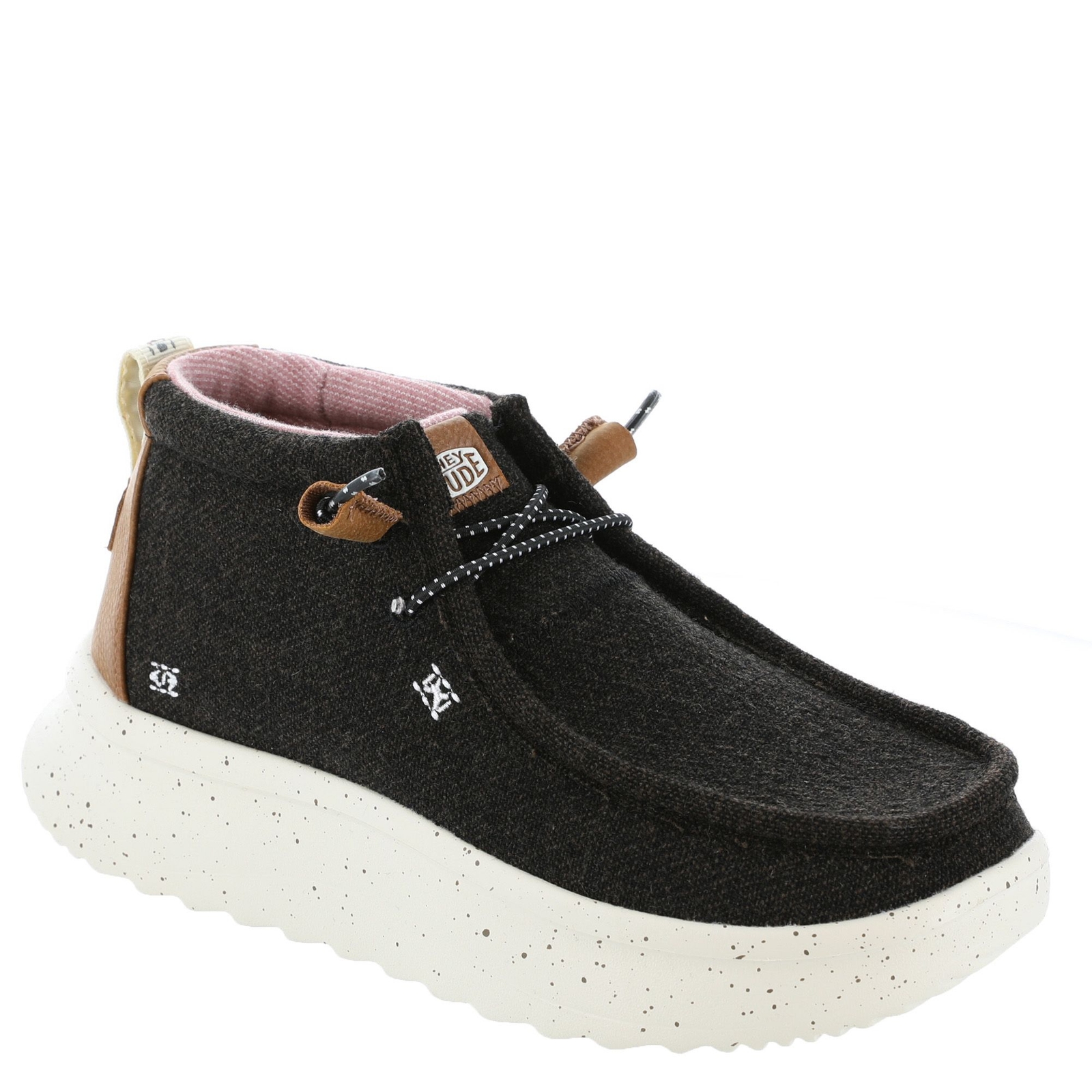 Hey Dude Wendy Peak Hi Wool - Womens 10 Black Boot Medium