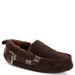 MUK LUKS Emmett Moccasin Slipper - Mens 11 Brown Slipper Medium