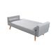 Herera Premium New Foam Sofa Bed - 3 Colour Options - Grey | Wowcher