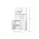 Homcom Kitchen Storage Unit, White | Wowcher