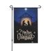 Christmas Decorative Merry Christmas Garden Flag Double-Sided Yard Flag Winter Garden Yard Decorations 12x18 In