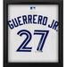 Vladimir Guerrero Jr. Toronto Blue Jays Autographed Framed White Nike Authentic Jersey Shadowbox