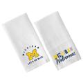 Little Birdie Michigan Wolverines Two-Pack Tea Towel Set