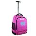 MOJO Pink North Carolina Tar Heels 19'' Personalized Premium Wheeled Backpack