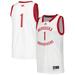 Men's adidas #1 White Nebraska Huskers Team Swingman Jersey