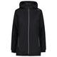CMP - Women's Jacket Long Fix Hood Ripstop - Mantel Gr 36 schwarz