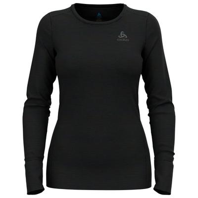 Odlo - Women's Baselayer Top Crew Neck L/S Merino 200 - Merinounterwäsche Gr M schwarz Image