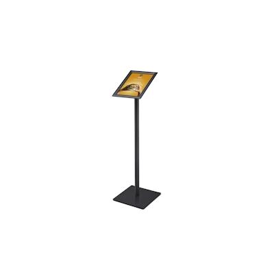 SHOWDOWN Displays Showdown Menüboard Design Standard DIN A4 - Gehrungsecken - Aluminium/Stahl - Schwarz Image