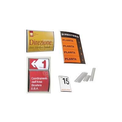 Studio T Showdown Türschild IS - DIN A5 - Aluminium - Silber Image