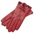 Red Avellino - Women's Leather Gloves In Rosso Nappa Leather 8" 1861 Glove Manufactory