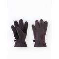 Jack Wolfskin Children's Fleece Gloves - Black, Black, Size 5-6 Years