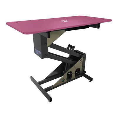 Groomer's Best GB42HYT-PI 24" x 42" Hydraulic Pink Grooming Table