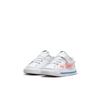 Sneaker NIKE SPORTSWEAR "COURT LEGACY S (TD)", Gr. 27, weiß, Leder, Textil, sportlich, Schuhe