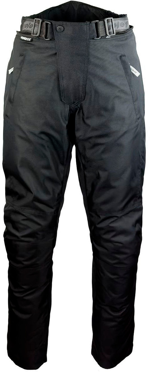Motorradhose ROLEFF "Racewear RO 451" Gr. 7XL, schwarz (schwarz, kurzgröße ro 451k), Hosen, 7XL, N-Gr, Obermaterial: 100% Polyester. Innenfutter: 100% Polyester, wind- und wasserdicht, atmungsaktiv, 2 Taschen Image