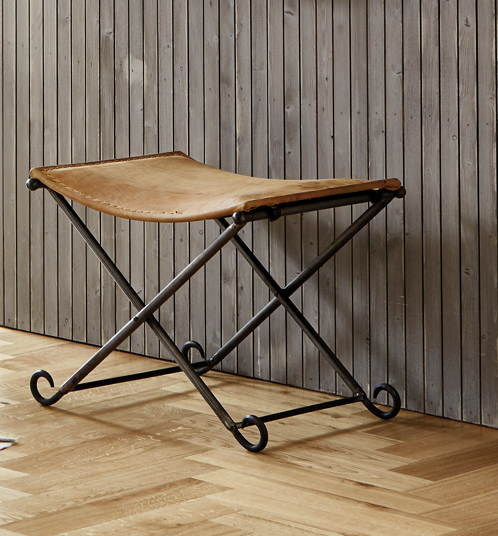 Sitzhocker HAKU, braun, B:48cm H:49cm T:50cm, Hocker, Sitzhocker