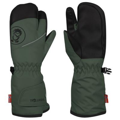 Trollkids - Kid's Troll 3 Finger Glove - Handschuhe Gr 5 - 9-10 Years grün Image