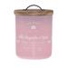 DWHome White Magnolia & Apple Scented Jar Candle in Pink | 4 H x 3.75 W x 3.75 D in | Wayfair DWFH0006