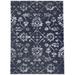 Blue/White 72 x 48 x 0.08 in Area Rug - NAHLA Area Rug By Kavka Designs Cotton | 72 H x 48 W x 0.08 D in | Wayfair MWOMT-17303-4X6-KAV3121