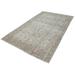 Gray 65" x 105" L Area Rug - Lofy Overdyed Vintage Oriental Machine Woven Rectangle 5'5" x 8'9" Indoor/Outdoor Area Rug in 105.0 x 65.0 x 0.4 in | Wayfair