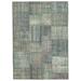 Green 69" x 97" L Area Rug - Lofy K?rk Yama Patchwork Machine Woven Rectangle 5'9" x 8'1" Indoor/Outdoor Area Rug in 97.0 x 69.0 x 0.4 in | Wayfair