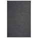 Black 119 x 60 x 1 in Area Rug - Lofy Geometric Machine Woven Cotton Indoor/Outdoor Area Rug in Anthracite Cotton | 119 H x 60 W x 1 D in | Wayfair