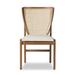 Bayou Breeze Arcenia Parsons Chair in Neutral Wood in Brown/White | 37.25 H x 21.75 W x 25 D in | Wayfair 6800AA748D5D4C11B59B1282C55B7A5F