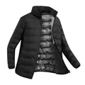 Doudoune légère coupe-vent pour hommes vestes en peluche optiques pour hommes manteau noir